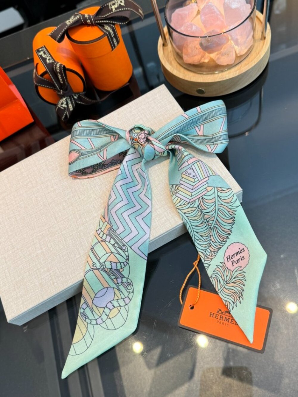 Hermes Twilly Scarf - Picture 8 of 8